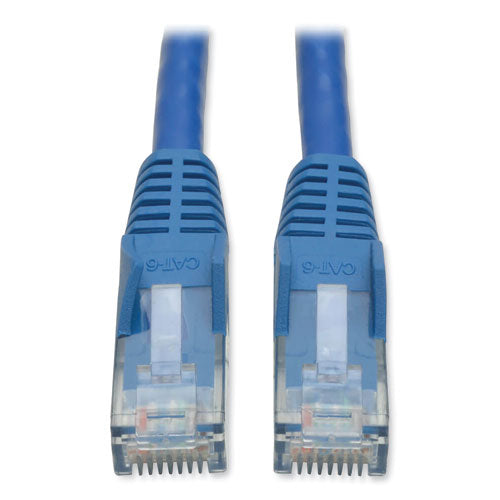 CAT6 Gigabit Snagless Molded Patch Cable, 1 ft, Blue-(TRPN201001BL)