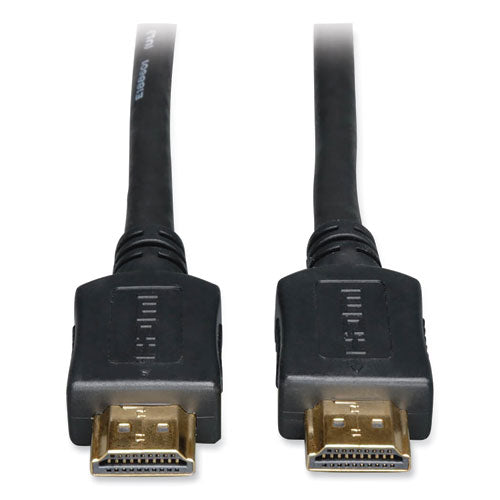 High Speed HDMI Cable, Ultra HD 4K, Digital Video with Audio (M/M), 30 ft, Black-(TRPP568030)