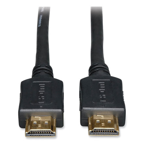 High Speed HDMI Cable, HD 1080p, Digital Video with Audio (M/M), 35 ft, Black-(TRPP568035)