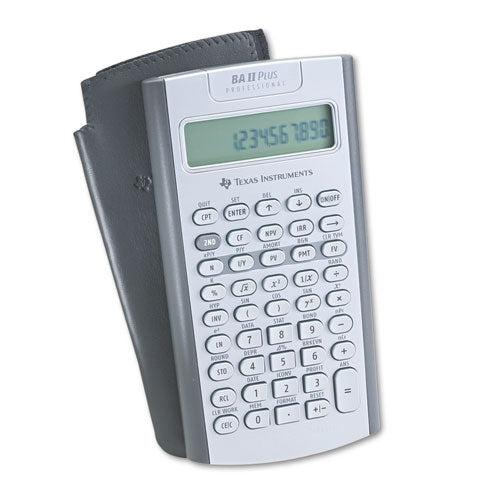 BAIIPlus PRO Financial Calculator, 10-Digit LCD-(TEXBAIIPLUSPRO)