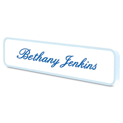 Architectural Wall Sign, 9 x 1.75, Gray-(USS5599)