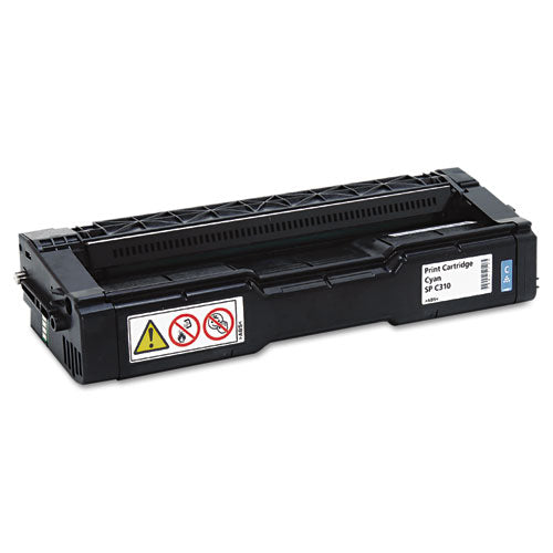 406476 High-Yield Toner, 6,000 Page-Yield, Cyan-(RIC406476)