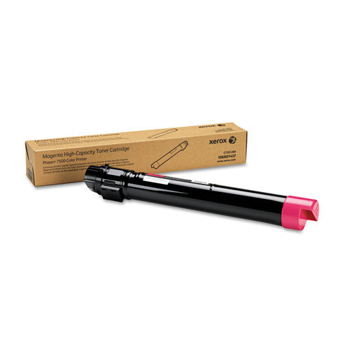 106R01437 High-Yield Toner, 17,800 Page-Yield, Magenta-(XER106R01437)