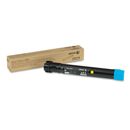 106R01566 High-Yield Toner, 17,200 Page-Yield, Cyan-(XER106R01566)