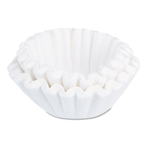Coffee Brewer Filters, 10 Cup Size, Basket, 500/Bag, 2 Bags/Carton-(BUNA101M500S)