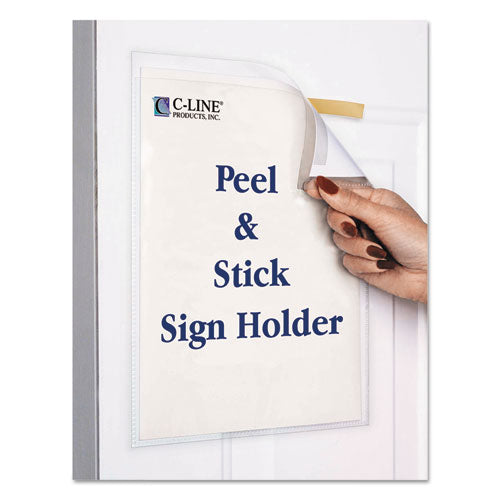 Display Pockets, 8.5 x 11, Polypropylene, 10/Pack-(CLI36911)