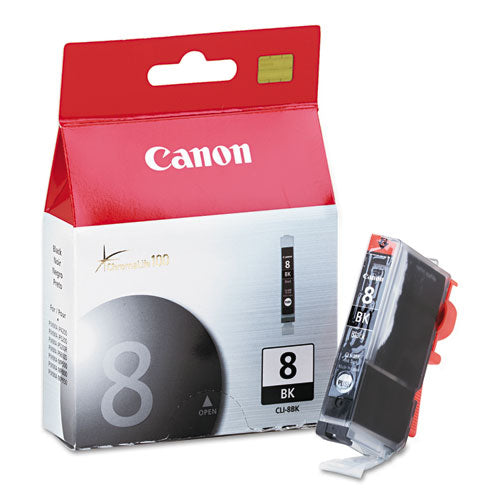 0620B002 (CLI-8) Ink, Black-(CNMCLI8BK)