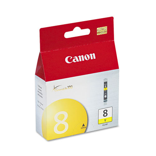 0623B002 (CLI-8) Ink, Yellow-(CNMCLI8Y)