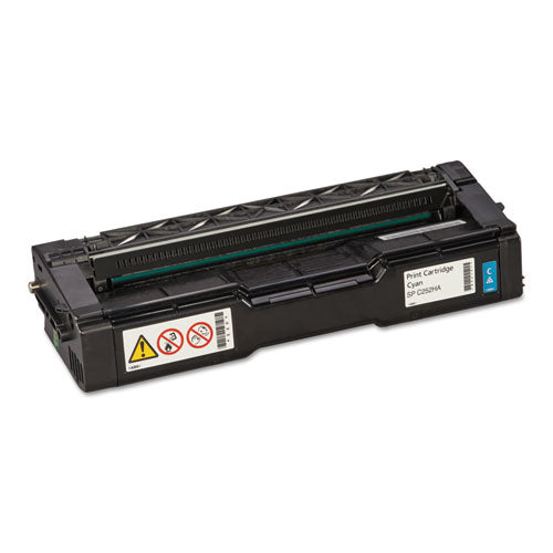 407654 Toner, 6,000 Page-Yield, Cyan-(RIC407654)