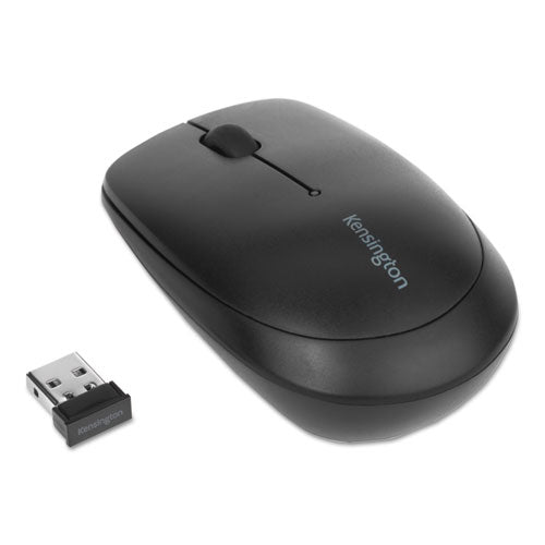 Pro Fit Wireless Mobile Mouse, 2.4 GHz Frequency/30 ft Wireless Range, Left/Right Hand Use, Black-(KMW75228)