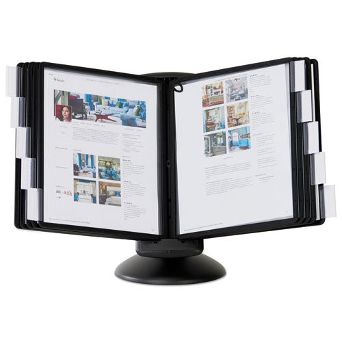 SHERPA Motion Desk Reference System, 10 Panels, Black Borders-(DBL553901)