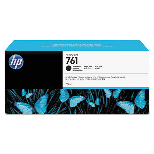 HP 761, (CM997A) Matte Black Original Ink Cartridge-(HEWCM997A)