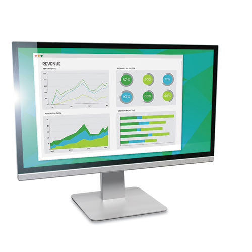 Antiglare Frameless Filter for 24" Widescreen Flat Panel Monitor, 16:10 Aspect Ratio-(MMMAG240W1B)