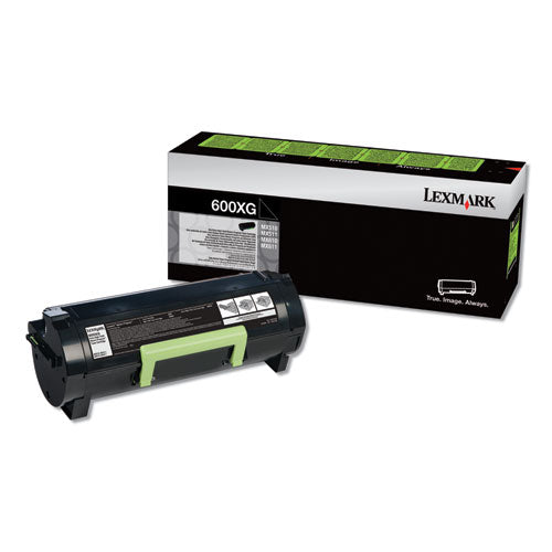 60F0X0G Return Program Extra High-Yield Toner, 20,000 Page-Yield, Black-(LEX60F0X0G)