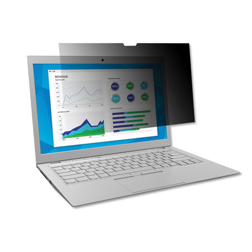 Frameless Blackout Privacy Filter for 15" Laptop-(MMMPF150C3B)
