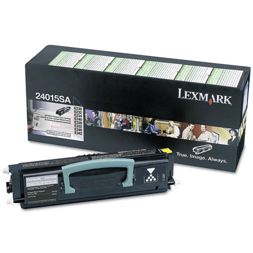 24015SA Return Program Toner, 2,500 Page-Yield, Black-(LEX24015SA)
