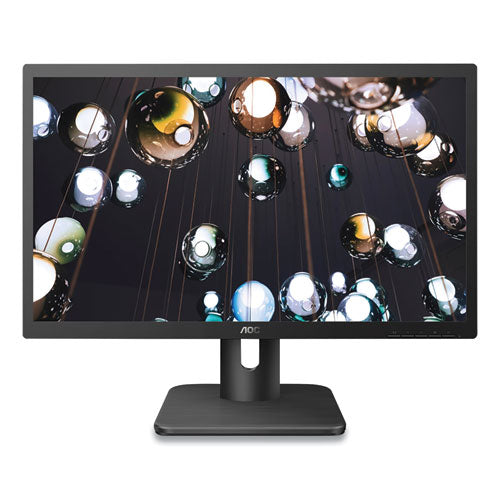 TFT Active Matrix LED Monitor, 21.5" Widescreen, TFT Panel, 1920 Pixels x 1080 Pixels-(AOC22E1H)