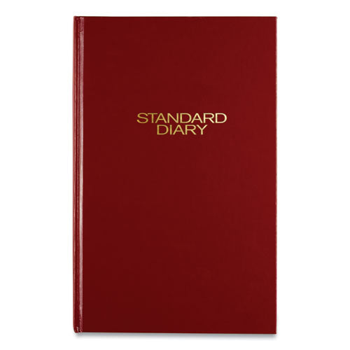 Standard Diary Daily Diary, 2023 Edition, Wide/Legal Rule, Red Cover, (200) 12 x 7.75 Sheets-(AAGSD37613)