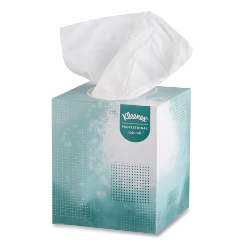 Naturals Facial Tissue, 2-Ply, White, 90  Sheets/Box-(KCC21272BX)