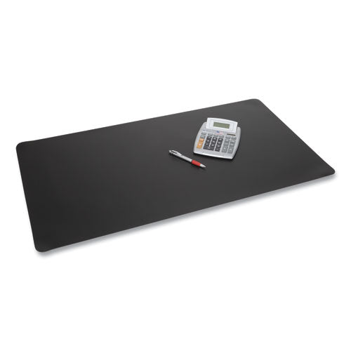 Rhinolin II Desk Pad with Antimicrobial Protection, 17 x 12, Black-(AOPLT912MS)