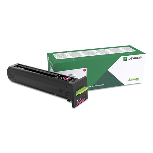 82K0XMG Return Program Extra High-Yield Toner, 22,000 Page-Yield, Magenta-(LEX82K0XMG)