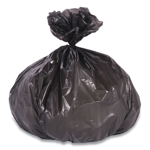 Linear Low-Density Can Liners, 16 gal, 1 mil, 24" x 31", Black, 250/Carton-(CWZ364785)
