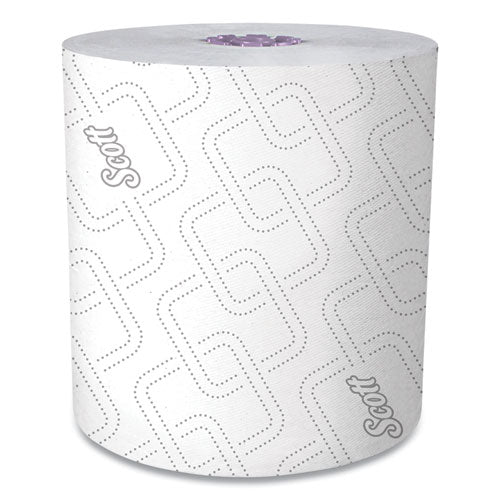 Essential High Capacity Hard Roll Towel, 1-Ply, 8" x 950 ft, White, 6 Rolls/Carton-(KCC02001)