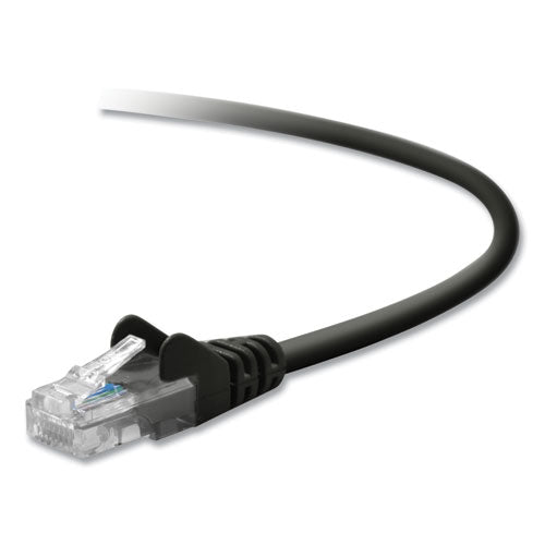 CAT5e Snagless Patch Cable, 10 ft, Black-(BLKA3L79110BLKS)