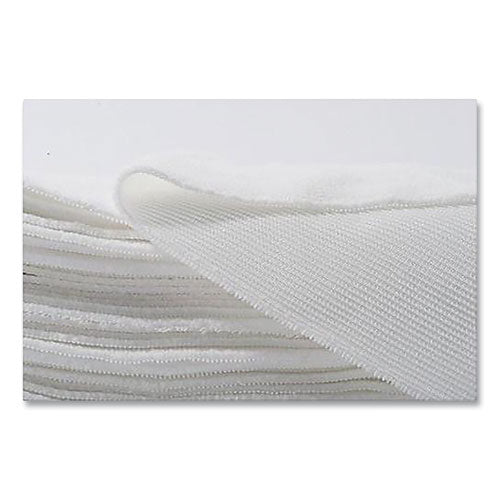 Freedom S1 Disposable Microfiber Wet/Dry Dust Mop Pads, 18 x 5, White, 50 Pads/Bag, 10 Bags/Carton-(TMDTMMP446018)