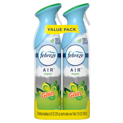 AIR, Gain Original, 8.8 oz Aerosol Spray, 2/Pack-(PGC97810PK)