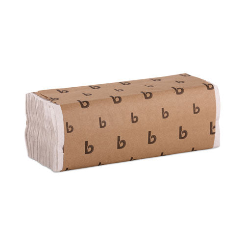C-Fold Paper Towels, 1-Ply, 11.44 x 10, Bleached White, 200 Sheets/Pack, 12 Packs/Carton-(BWK6220)