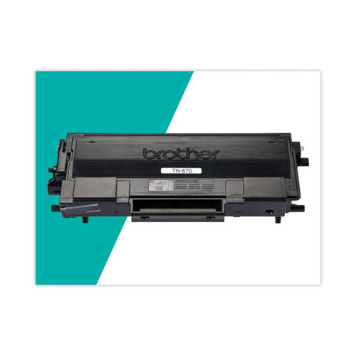 TN670 High-Yield Toner, 7,500 Page-Yield, Black-(BRTTN670)