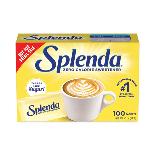 No Calorie Sweetener Packets, 100/Box-(JOJ200022)