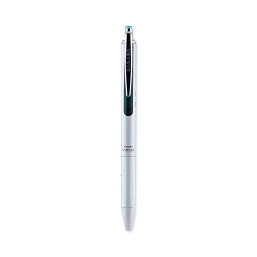 Sarasa Grand Gel Pen, Retractable, Medium 0.7 mm, Black Ink, White Barrel-(ZEB45101)