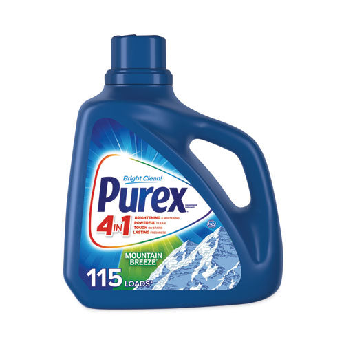 Liquid Laundry Detergent, Mountain Breeze, 150 oz Bottle, 4/Carton-(DIA05016CT)