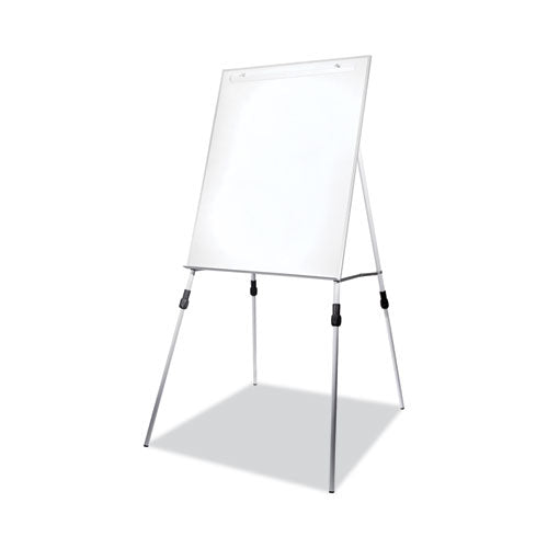 Adjustable Dry Erase Board, 27.5 x 32, White Surface, Silver Aluminum Frame-(FLP51000)