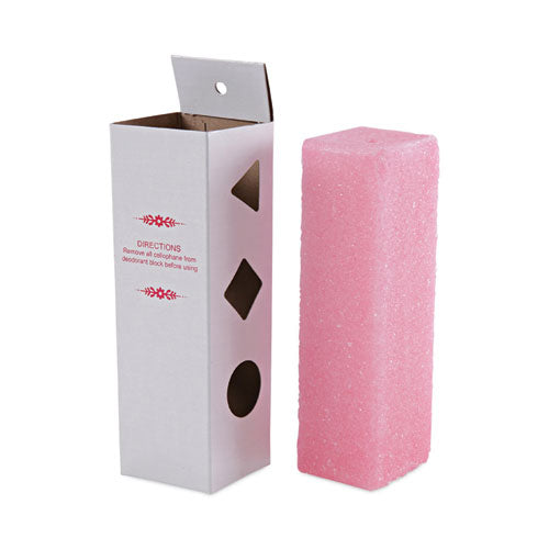 Deodorizing Para Wall Blocks, 24 oz, Pink, Cherry, 6/Box-(BWKW24)