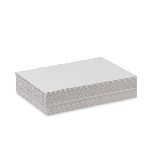 White Drawing Paper, 78 lb Text Weight, 18 x 24, Pure White, 500/Ream-(PAC4818)