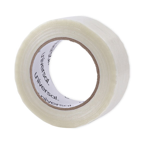 120# Utility Grade Filament Tape, 3" Core, 48 mm x 54.8 m, Clear-(UNV30048)