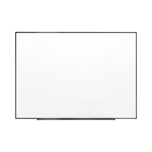 Fusion Nano-Clean Magnetic Whiteboard, 96 x 48, White Surface, Silver Aluminum Frame-(QRTNA9648F)