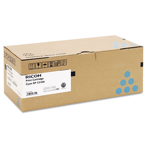 406345 Toner, 2,500 Page-Yield, Cyan-(RIC406345)