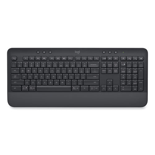 Signature K650 Wireless Comfort Keyboard, Graphite-(LOG920010908)