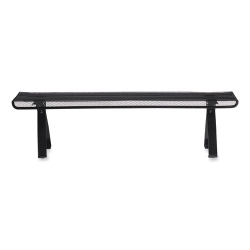 Mesh Off-Desk Shelf, 26.13 x 7 x 7, Black-(UNV20009)