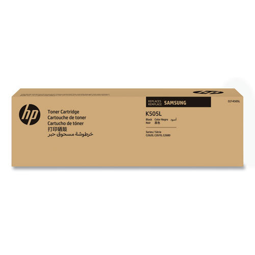 SU170A (CLT-K505L) Toner, 6,000 Page-Yield, Black-(HEWSU170A)