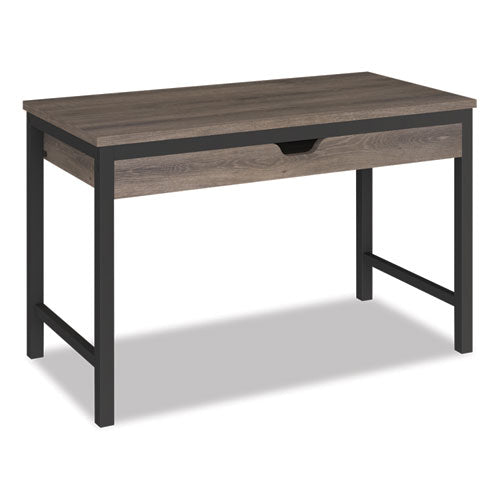 Modern Writing Desk, 47.24" x 23.62" x 29.92", Gray-(ALEWSWD4824GB)